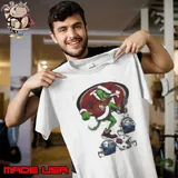 Santa Grinch San Francisco 49ers Stomp On NFL Teams Christmas 2024 Unisex