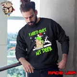 Santa Yoda Grinch I need only my deer Christmas Sweatshirt