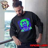 Spooky Moonlit Cat Halloween Sweatshirt