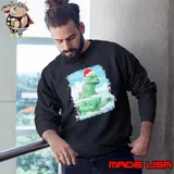 T Rex Wear Hat Santa Claus Merry Christmas Sweatshirt