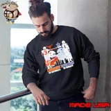 Texas Longhorns on saturdays vs Dallas Cowboys on sundays skyline Sweatshirt