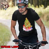 Arizona Cardinals Logo Tree Merry Christmas Snowman Shirt