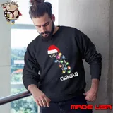 Cat Kissmyass Christmas Shirt