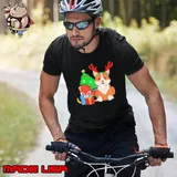 Corgi Dog Santa Reindeer Christmas Unisex
