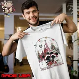 Disney Couples Christmas Shirt, Mickey And Minnie Christmas Shirt
