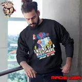 Ending Of A Nightmare January 20th 2025 Inauguration Day Donald Trump Fireworks Sweatshirt