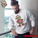 Football Grinchy Christmas Shirts Sweatshirt