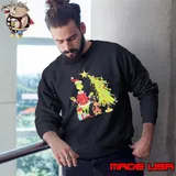 Grinch Christmas Tree Sweatshirt
