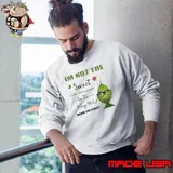 Grinch I’m not the sweet girl next door I’m the crazy bitch down the street shirt