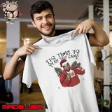Marc Anderson Time To Play The Game Green Christmas Unisex