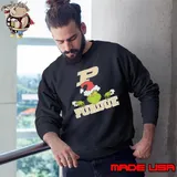NCAA Purdue Boilermakers Logo Football Grinch Christmas Shirt