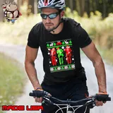 President dance Elf Santa Christmas Ugly Shirt