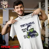 Santa Grinch They Hate Us Ain’t Us Tottenham Hotspur Merry Christmas shirt
