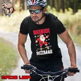 Santa Skibidi rizzmas Christmas shirt