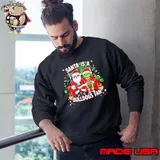 Santa is a Georgia Bulldogs fan Christmas Sweatshirt
