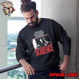 Scarface the World Will Remember Him They Came In Search Of The American Sweatshirt
