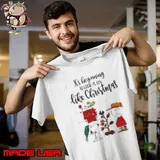Snoopy Charlie Brown Peanuts it’s beginning to look a lot like Christmas shirt