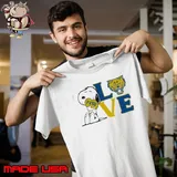 Snoopy Love Fvsu Fort Valley State University Heart Shirt