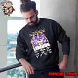 The Baltimore Ravens legends name and signatures Sweatshirt