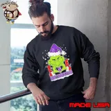 The Grinch Love Heart 2024 Northwestern Wildcats Football Christmas Shirt
