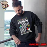 12 Days Of Christmas Library Song Sweatshirt