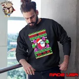 Among Us Santa Seems Sus To Me ugly christmas shirt