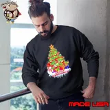 Arizona Cardinals Logo Tree Merry Christmas Sweatshirt