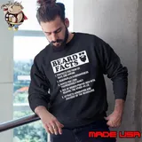 Bearded Dad Protects Ageing Makes Manly From Rays And Ageing Sweatshirt