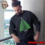 Blackpenredpen Mathematicians’ Big Christmas Tree The Most Beautiful Way To Write Three Christmas Three 2024 T Sweatshirt