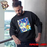 Brian Branch Vintage Tee Middle Finger Sweatshirt