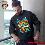 Cruise Squad 2025 Making Memories Together Vacation Trips Sunglasses retro Sweatshirt