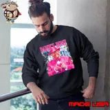 Daddy's Home Funny Trump Pink Heart Valentine's Day MAGA Sweatshirt