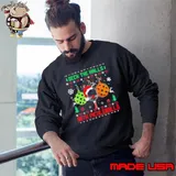 Deck The Halls With Pickleball Ugly Christmas XMas Shirt
