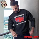 Ending Of A Nightmare Trump Election January 2025 Maps Sweatshirt