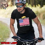 Ending Of A Nightmare Trump Election USa Flag January 20th 2025 T-Shirt