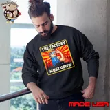 Factorio The Factory Must Grow Kids Shirt