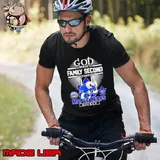 God first family second then Maple Leafs hockey shirt