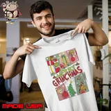 Grinch Gift Friends Merry Christmas Sublimation Unisex