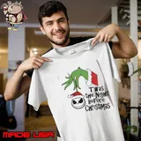 Grinch Jack Skellington Twas The Night Before Christmas Unisex