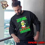 Grinchmas I'm Not Sure What's Greener My Sweater Or My Attitude Xmas Sweatshirt
