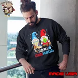Happy Christmukkah Ugly Hanukkah Christmas Gnome T-Shirt