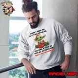 I Don't Have An Attitude Problem You Have A Problem Grinch Baby Yoda Christmas Shirt