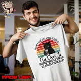Let Me Pour You A Tall Glass Of Get Over It Cat vintage T-Shirt