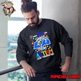 Los Angeles Rams I wear blue for Autism accept understand love T Sweatshirt