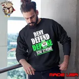 Mario Free Luigi Deny Defend Depose Stay Strong logo shirt