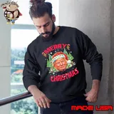 Merry Christmas Trump Humorous Christmas Celebration Sweatshirt