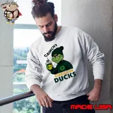 Oregon Ducks Grinchy Bougie Christmas 2024 Sweatshirt