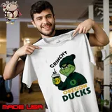 Oregon Ducks Grinchy Bougie Christmas 2024 Shirt