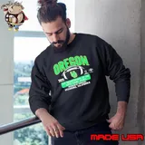 Oregon Ducks Rose Bowl 2024 25 CFP Quarterfinal Black T Sweatshirt
