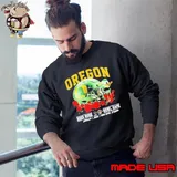 Oregon Ducks Rose Bowl 2025 January 1st Helmet Sweatshirt